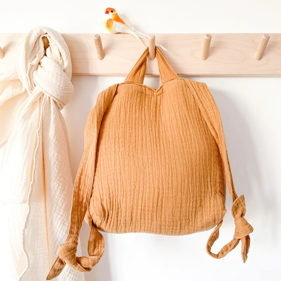 Sac à Dos Lapinou - Caramel - Lina et Compagnie