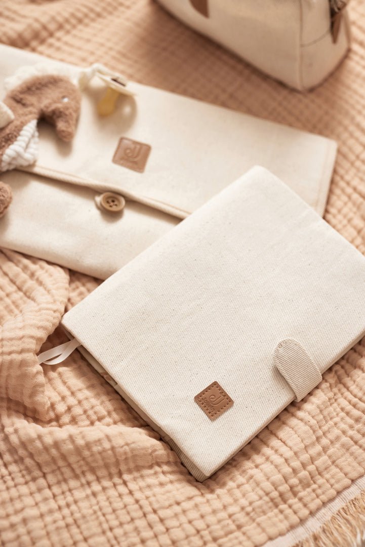Tapis à Langer Nomade - Twill Naturel - Lina et Compagnie