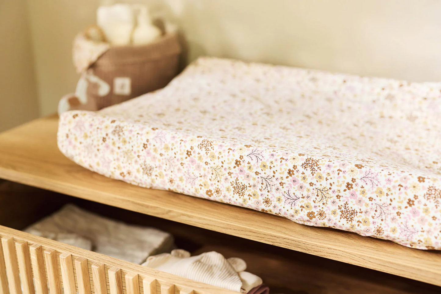 Housse matelas à langer - Flower fairies