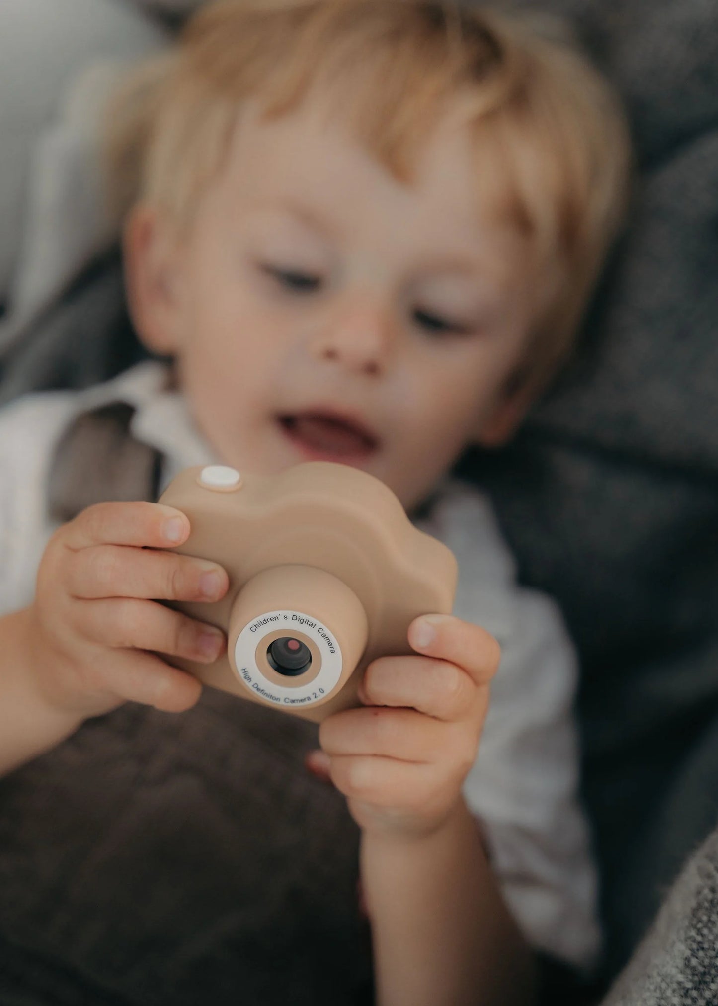 Appareil photo - Vintage Squares - Caramel