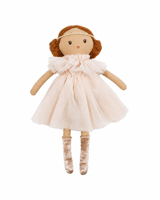 Poupée en coton Lilly Toots de 30 cm avec vêtements en tulle amovibles