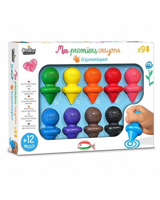 Mes premiers crayons - 9 crayons