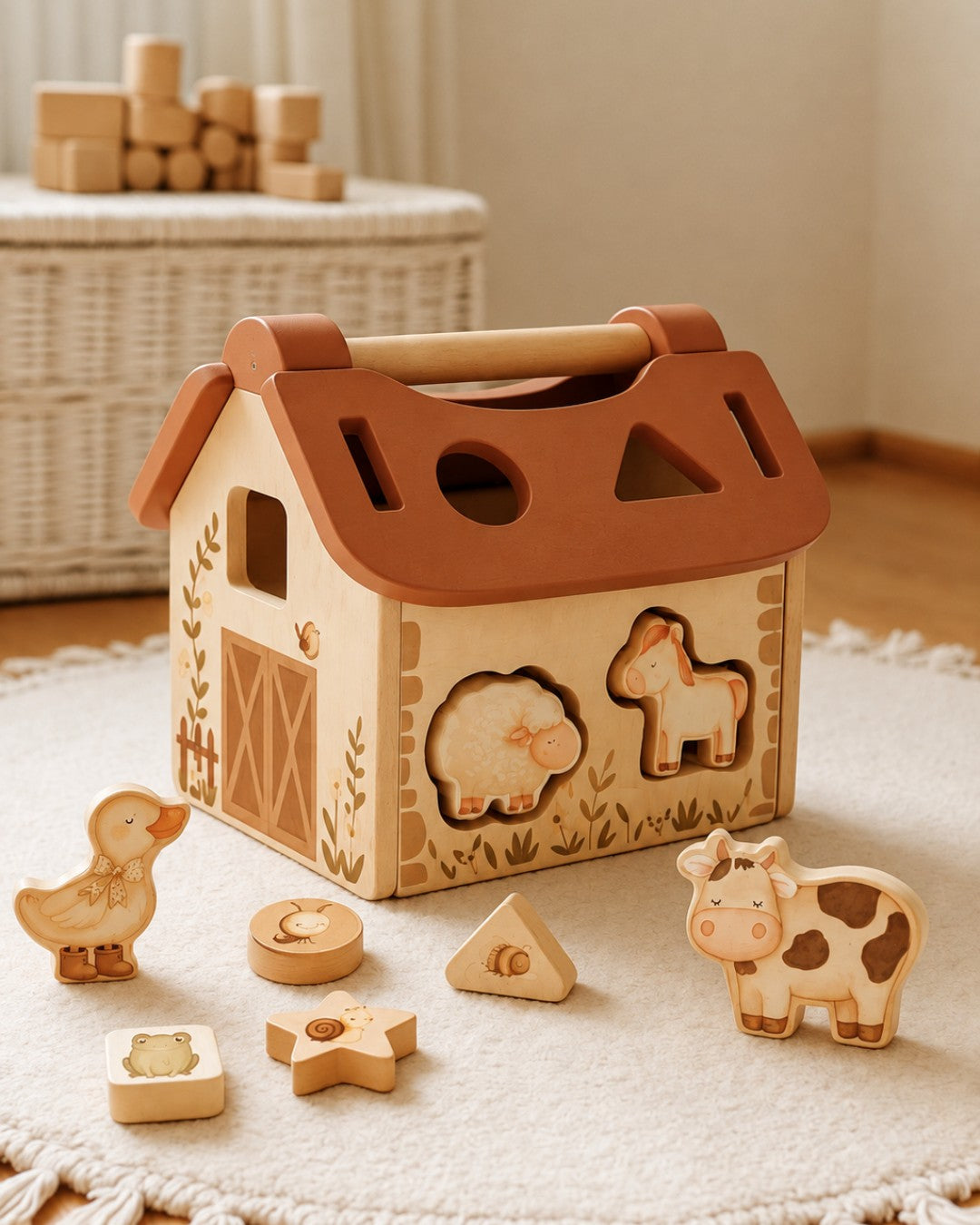 Puzzle d'encastrement - Ferme