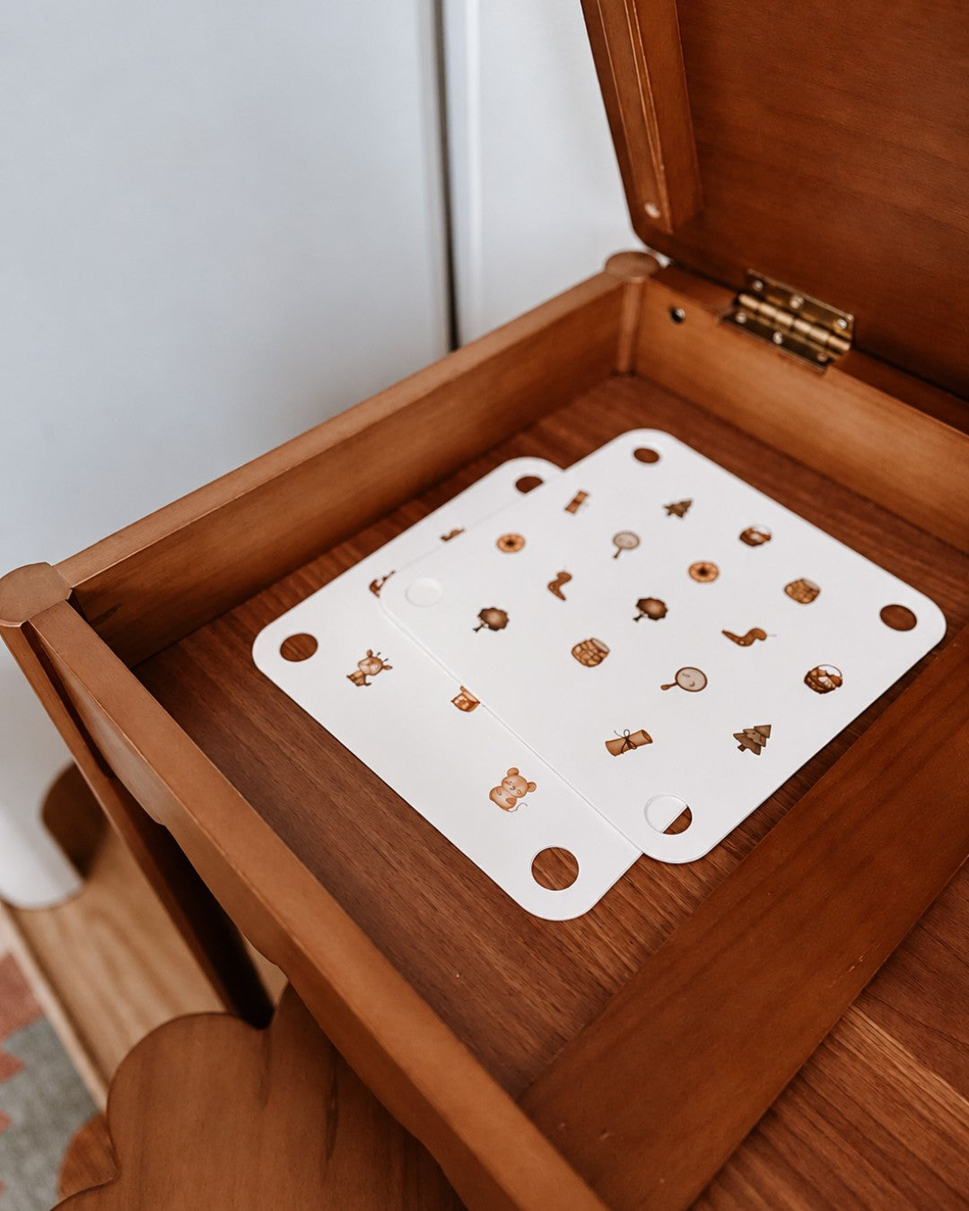 Jeu de mémoire en bois - Pop & Peek