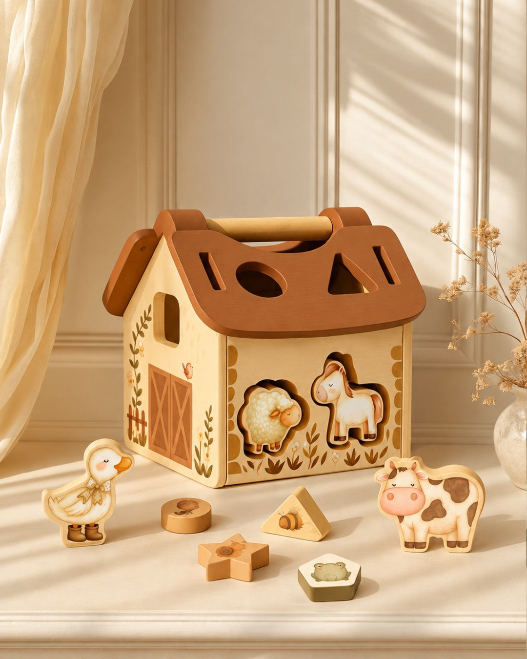 Puzzle d'encastrement - Ferme