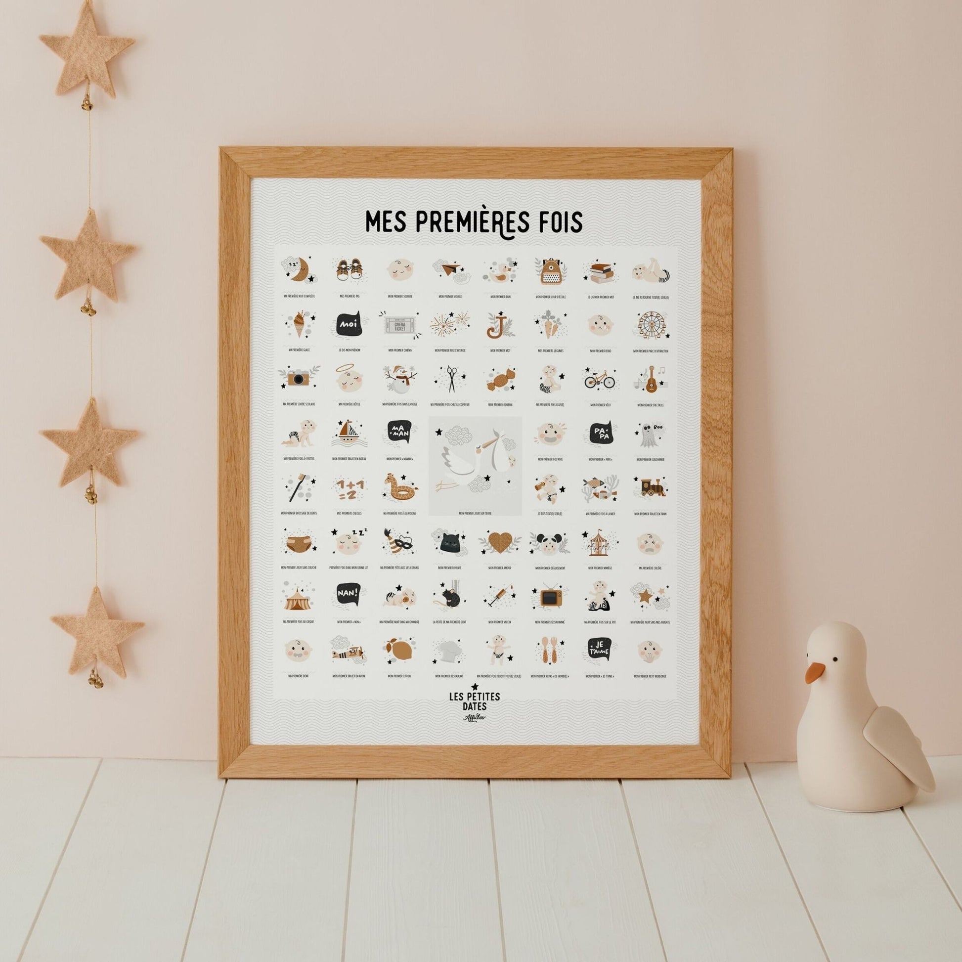 AFFICHE MES PREMIÉRES FOIS - PEAU CLAIR - Lina et Compagnie