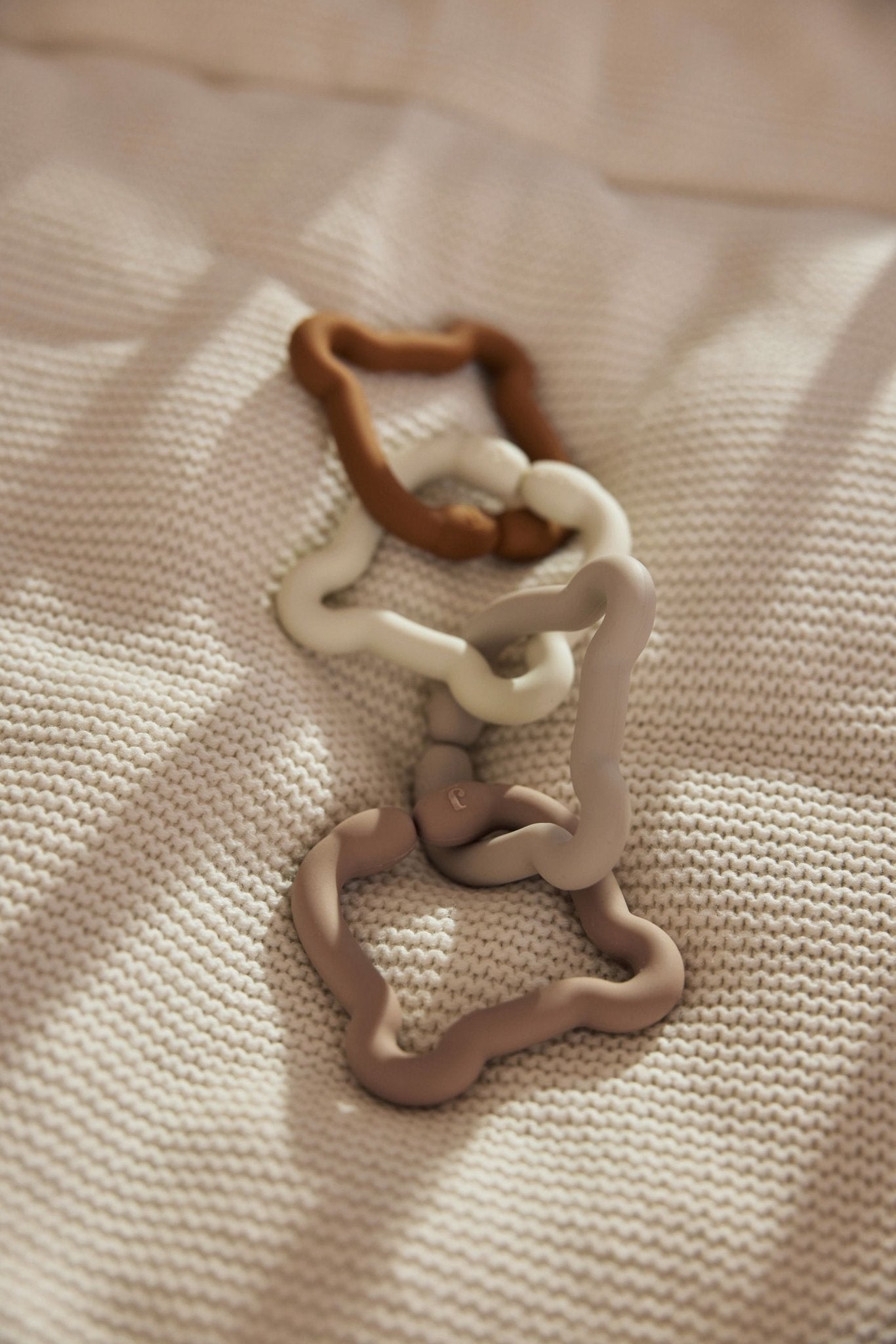 Anneaux en silicone - Teddy Bear - Lina et Compagnie