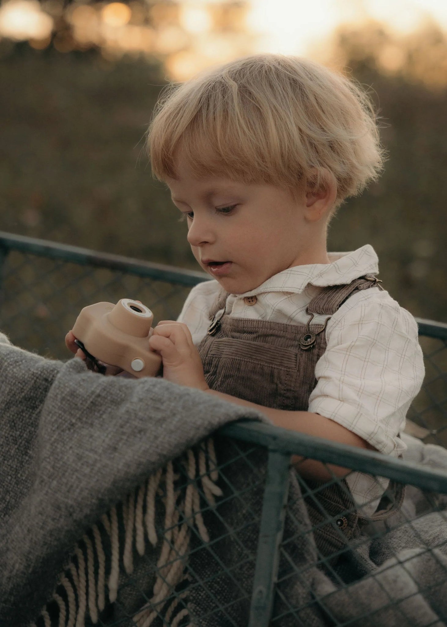 Appareil photo - Flower Buds - Caramel - Lina et Compagnie