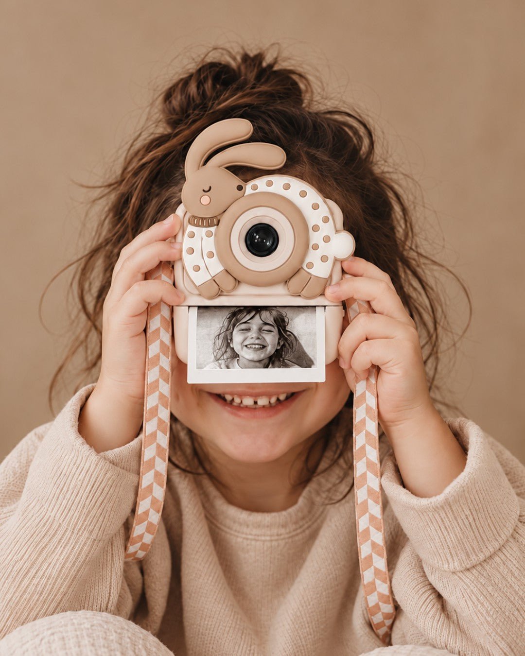 Appareil photo instantané enfant - Lapin - Lina et Compagnie