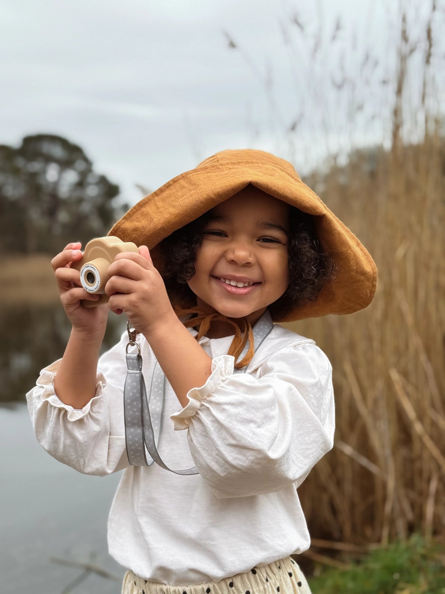 Appareil photo - Little Daisys - Caramel - Lina et Compagnie