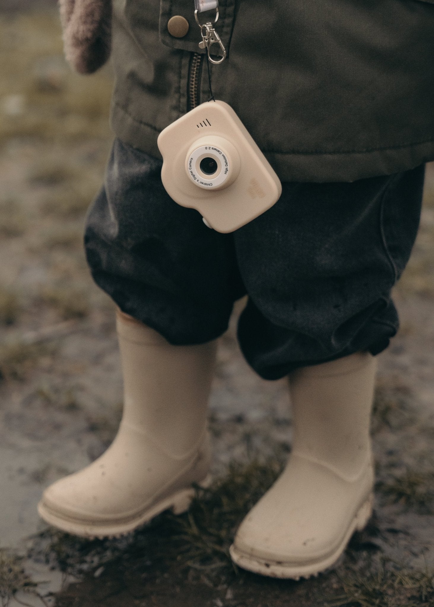 Appareil photo - Strawberries Mood - Ivoire - Lina et Compagnie