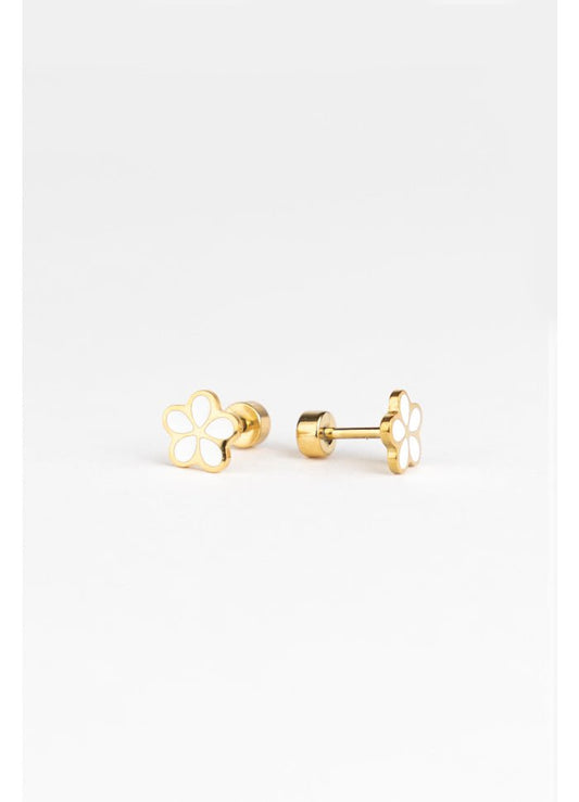 Boucles d'oreilles à tige - Pure petal - Lina et Compagnie