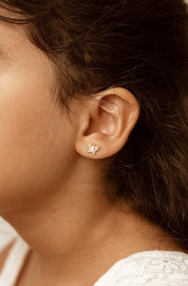 Boucles d'oreilles - Baby butterfly - Lina et Compagnie