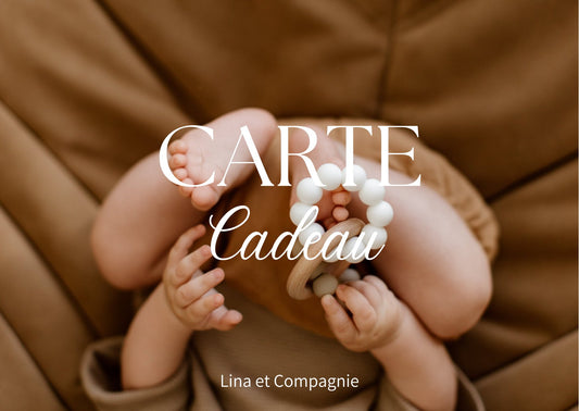Carte Cadeau Lina et Compagnie - Lina et Compagnie