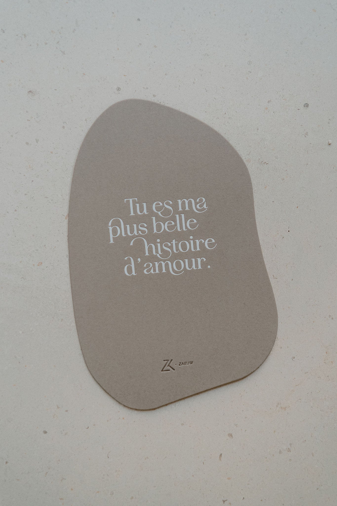 Carte - Histoire d'amour - Lina et Compagnie
