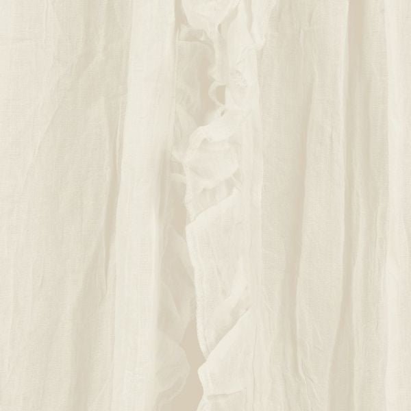 Ciel de lit - Ruffle ivoire - 245 cm - Lina et Compagnie