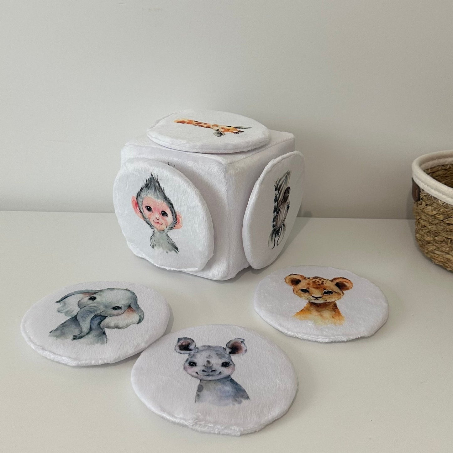 Cube d'éveil - Savane - Lina et Compagnie