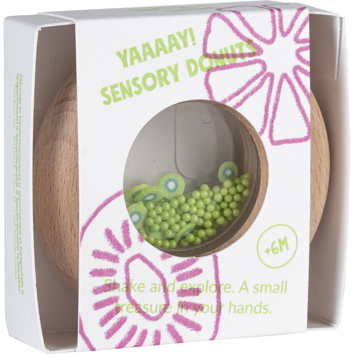 Donut sensoriel - Kiwis - Lina et Compagnie