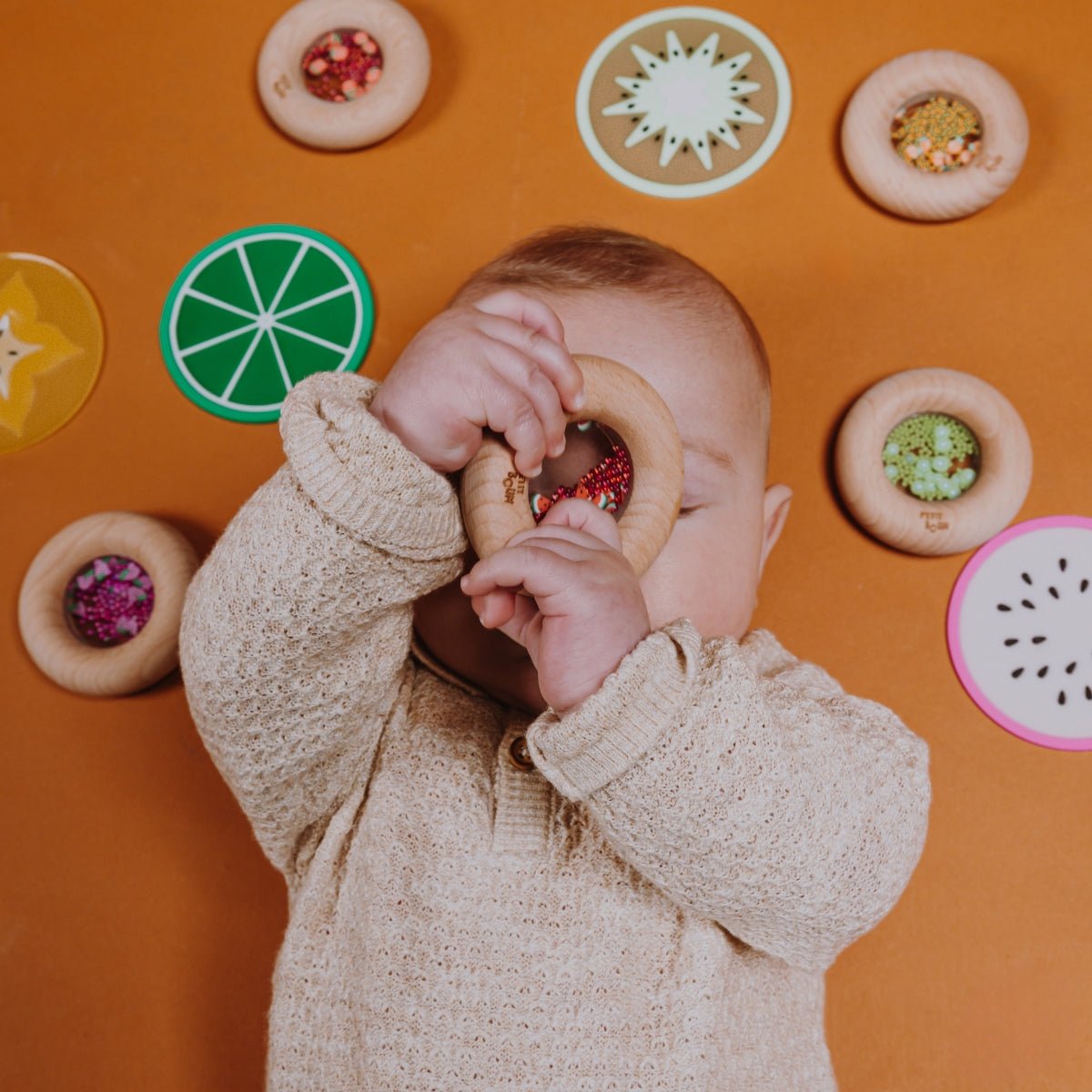 Donut sensoriel - Kiwis - Lina et Compagnie