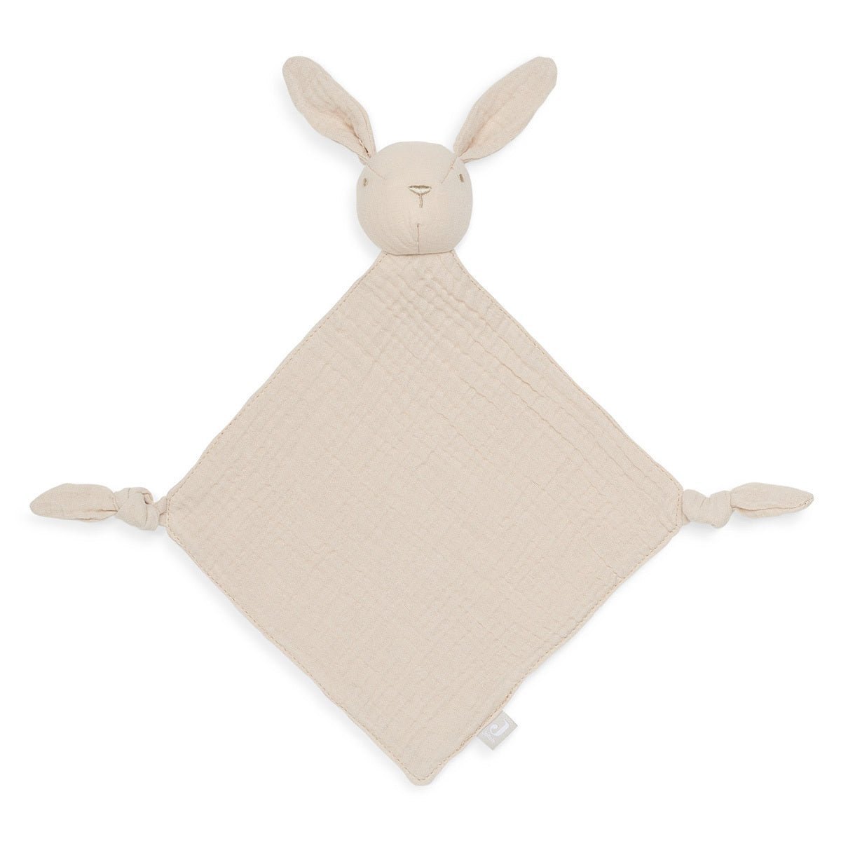 Doudou Attache Tétine Lapin - Nougat - Lina et Compagnie