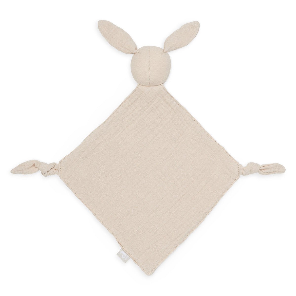 Doudou Attache Tétine Lapin - Nougat - Lina et Compagnie