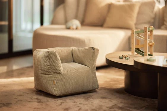Fauteuil - Corduroy olive green - Lina et Compagnie