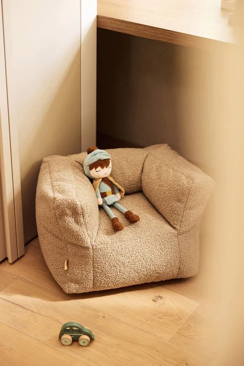Fauteuil - Teddy Warm Sand - Lina et Compagnie