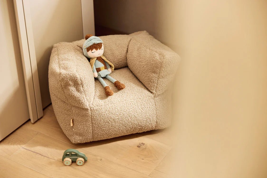 Fauteuil - Teddy Warm Sand - Lina et Compagnie