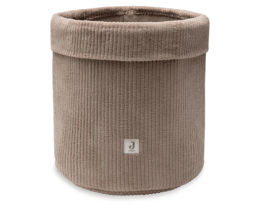 Grand panier Cloudy Rib - Milky Coffee - Lina et Compagnie