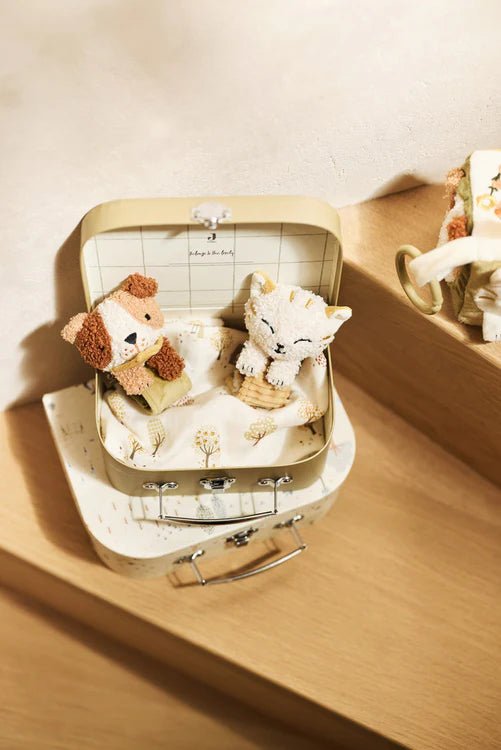 Hochet Mains et Pieds - Chien - Lina et Compagnie