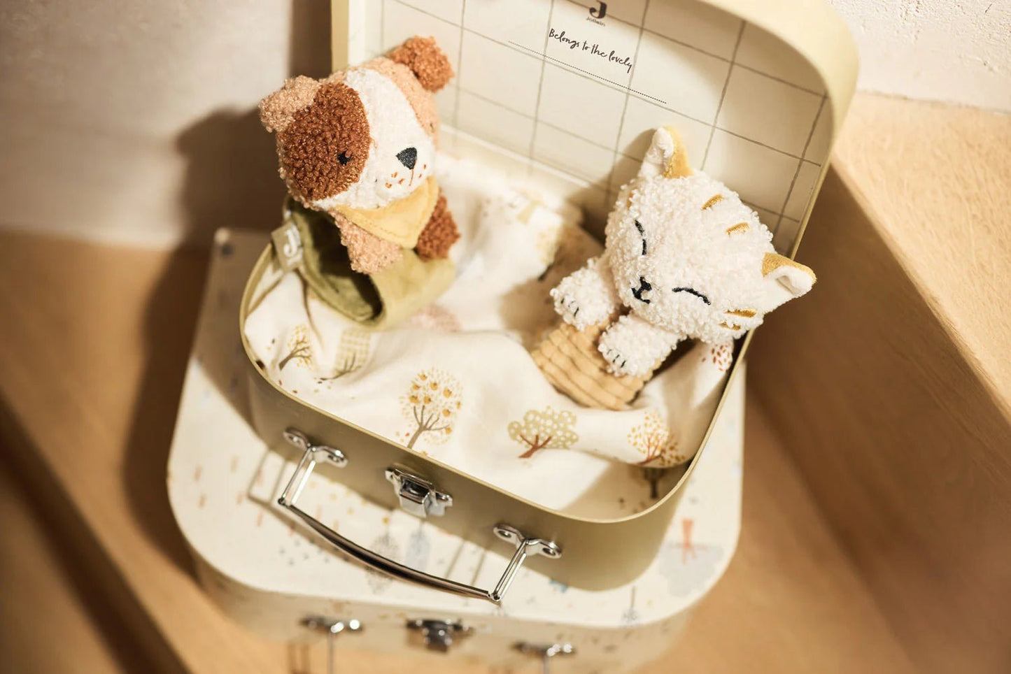 Hochet Mains et Pieds - Chien - Lina et Compagnie