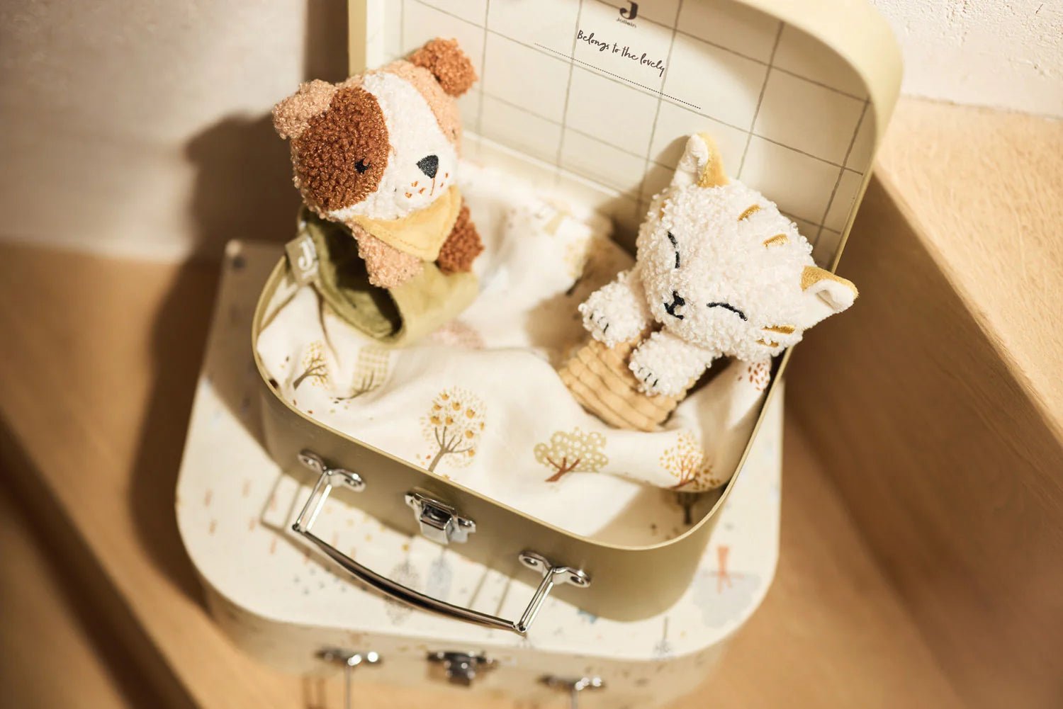 Hochet Mains et Pieds - Chien - Lina et Compagnie