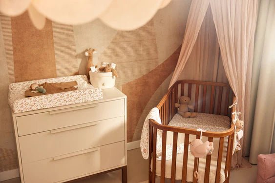 Housse matelas à langer - Bloomy - Lina et Compagnie
