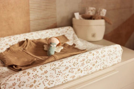 Housse matelas à langer - Bloomy - Lina et Compagnie
