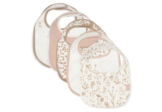 Lot de 5 bavoirs - Bloomy - Lina et Compagnie