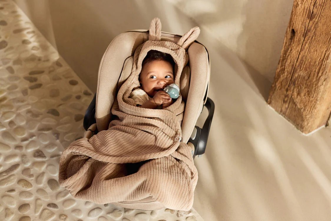 Nid d'ange Cloudy Rib - Bunny Milky Coffee - Lina et Compagnie