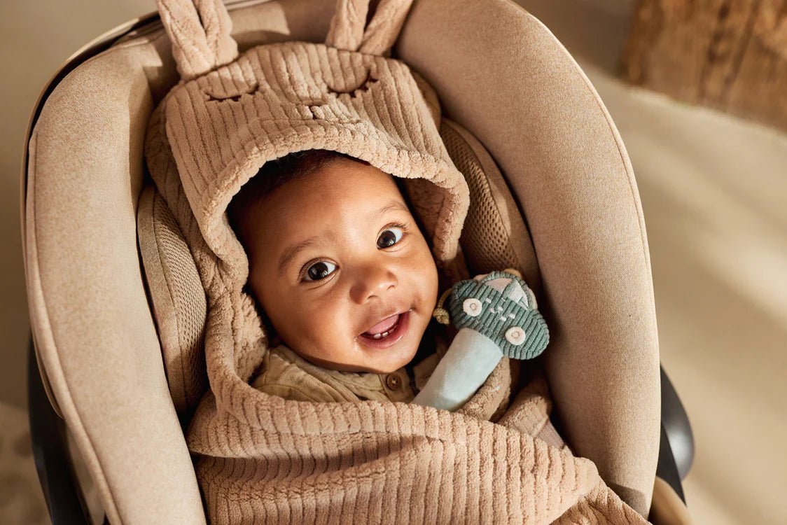 Nid d'ange Cloudy Rib - Bunny Milky Coffee - Lina et Compagnie