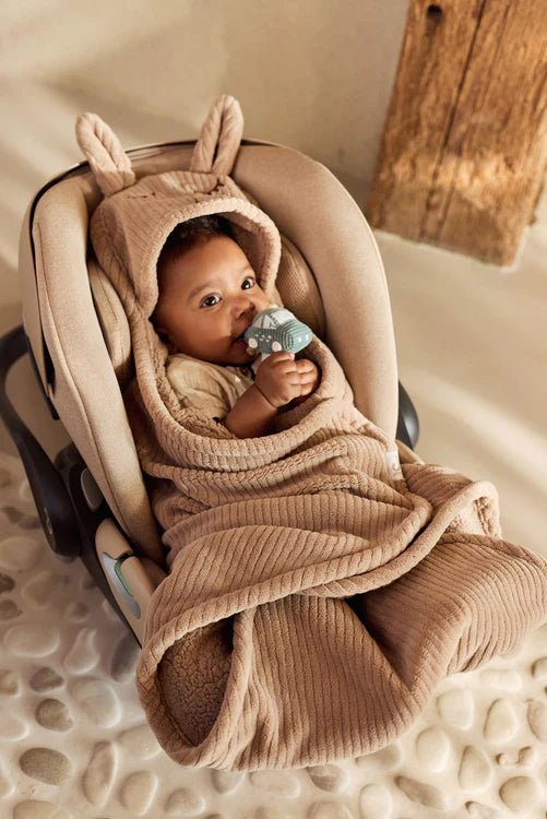 Nid d'ange Cloudy Rib - Bunny Milky Coffee - Lina et Compagnie