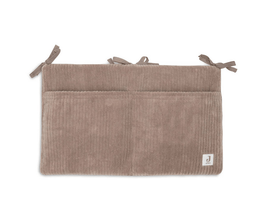 Organisateur de lit Cloudy Rib - Milky Coffee - Lina et Compagnie