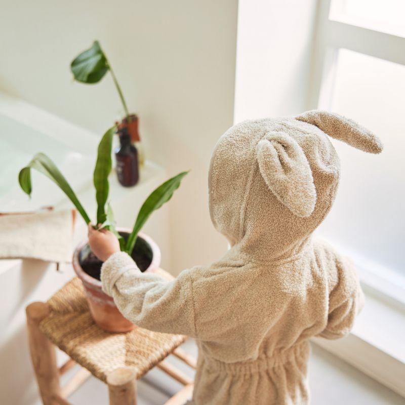 peignoir enfant Nougat coton éponge