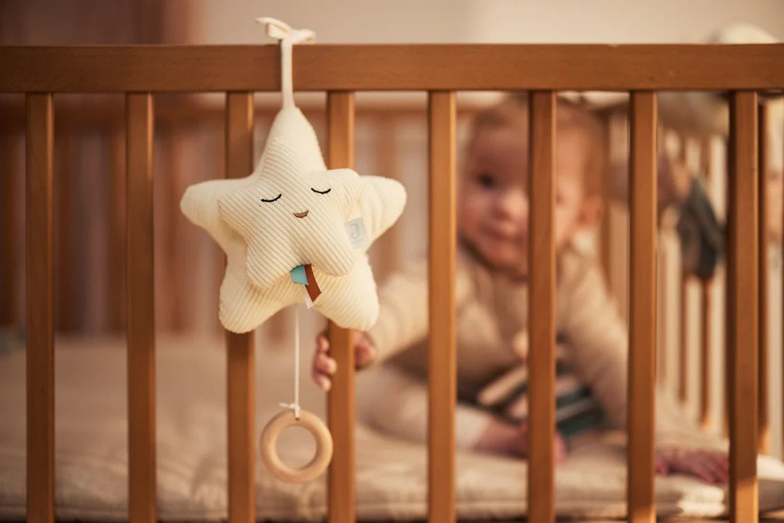 Peluche musicale - Star ivoire - Lina et Compagnie