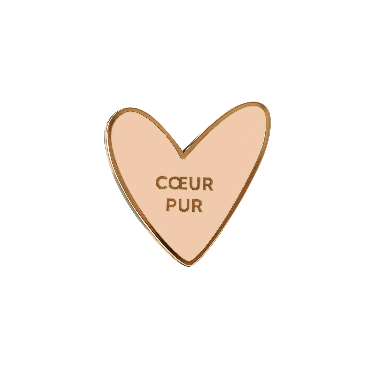 Pin's Cœur - Pur - Lina et Compagnie