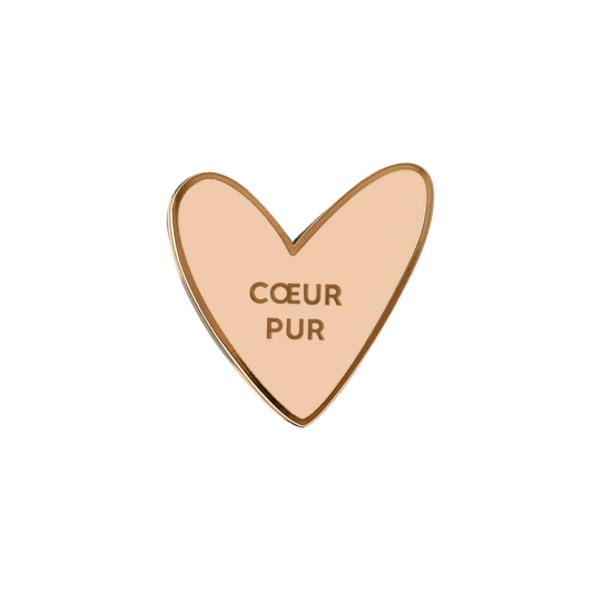 Pin's Cœur - Pur - Lina et Compagnie