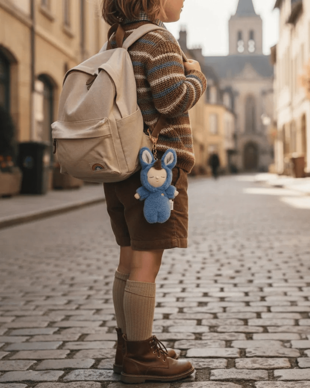 Porte - clés peluche - Bunny Twiggy - Lina et Compagnie