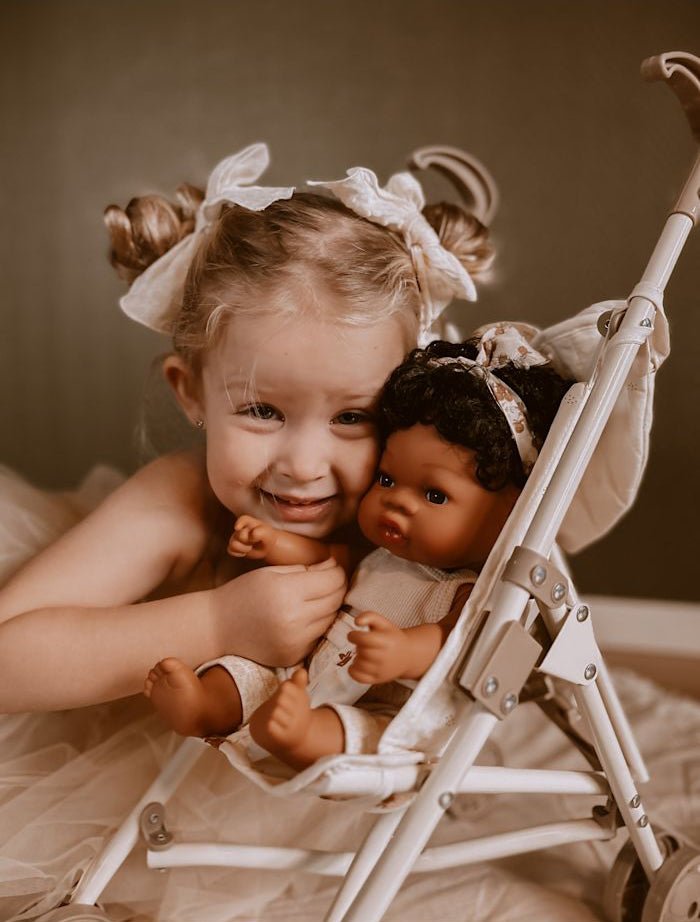 Poussette - Fraises - Lina et Compagnie