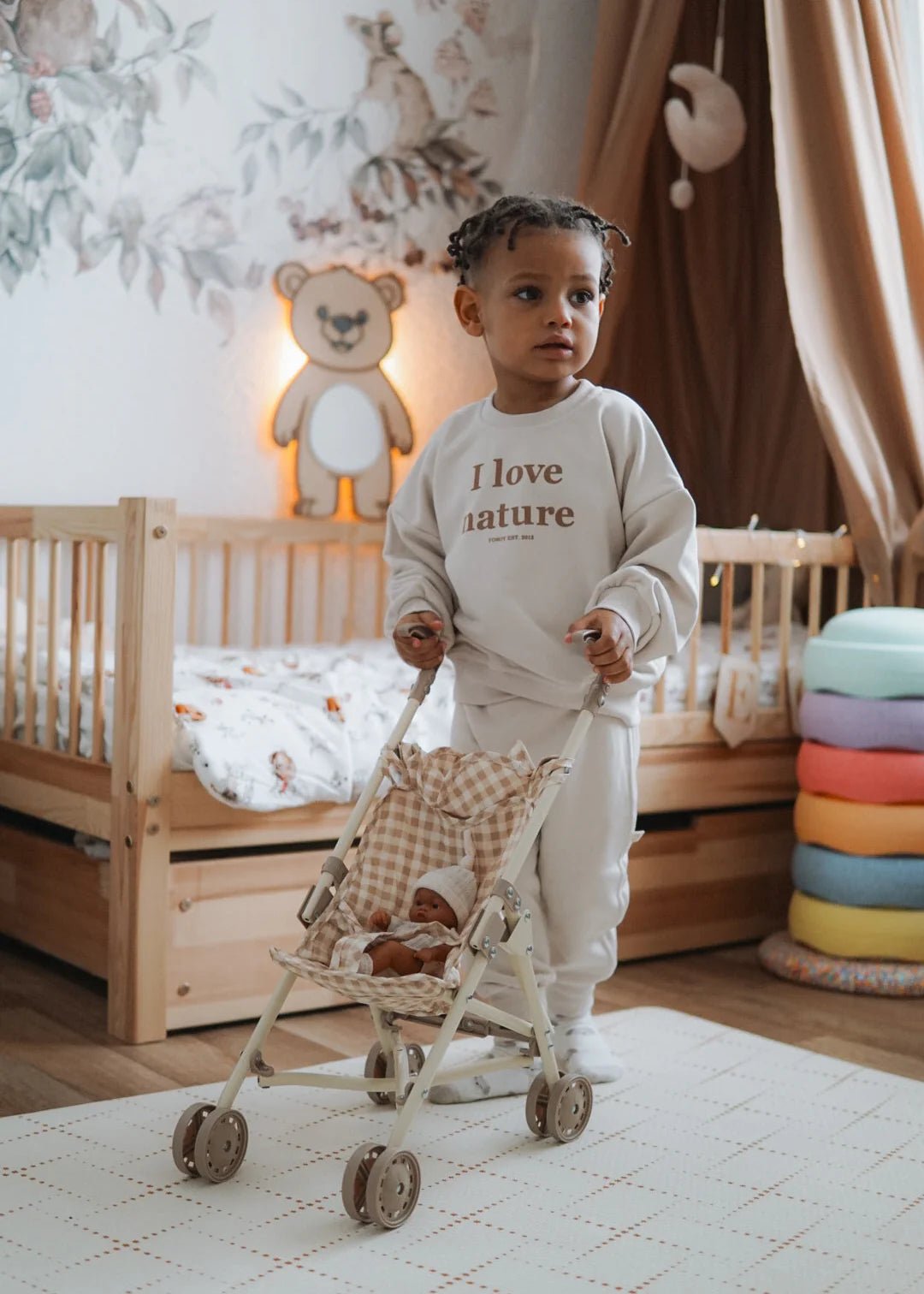 Poussette - Soft Squares - Lina et Compagnie