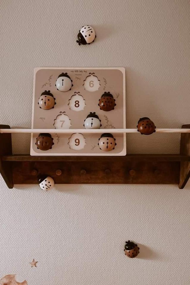 PUZZLE / CASSE TÊTE EN BOIS COCCINELLE - Lina et Compagnie