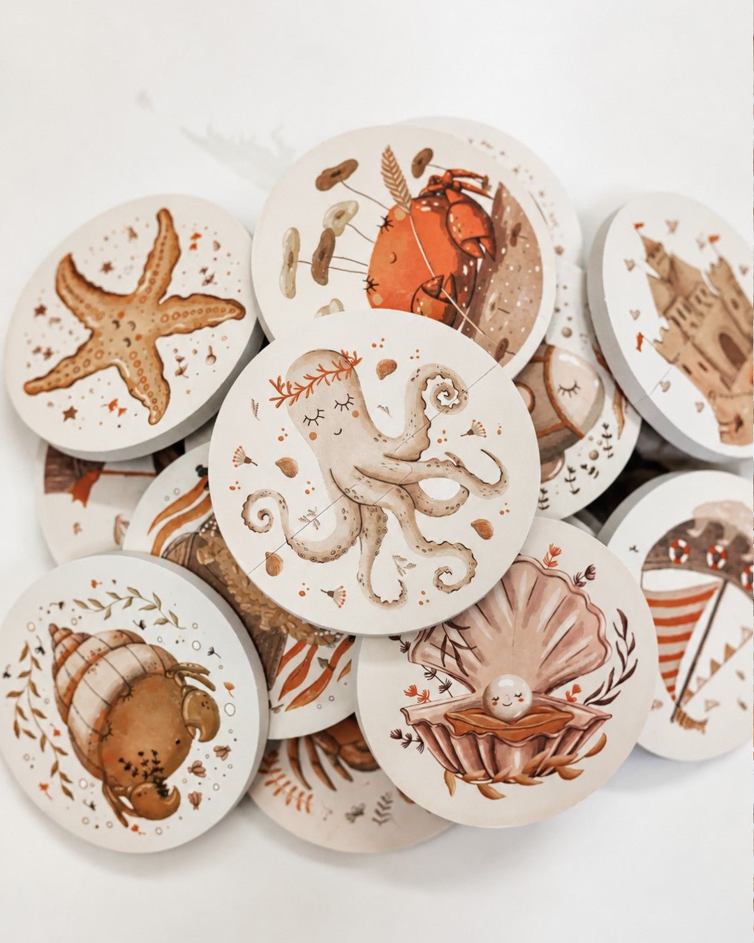 Puzzle de bain - Animaux marins - Lina et Compagnie