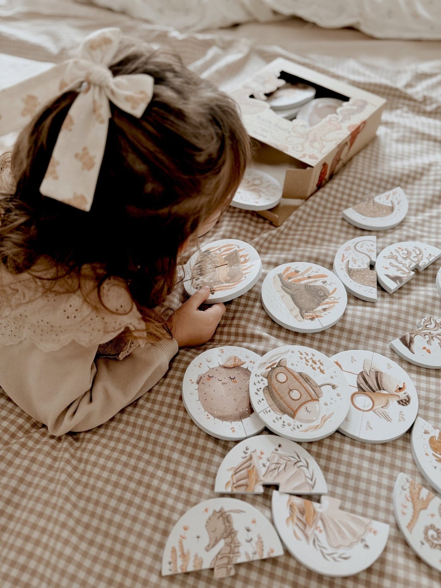 Puzzle de bain - Animaux marins - Lina et Compagnie