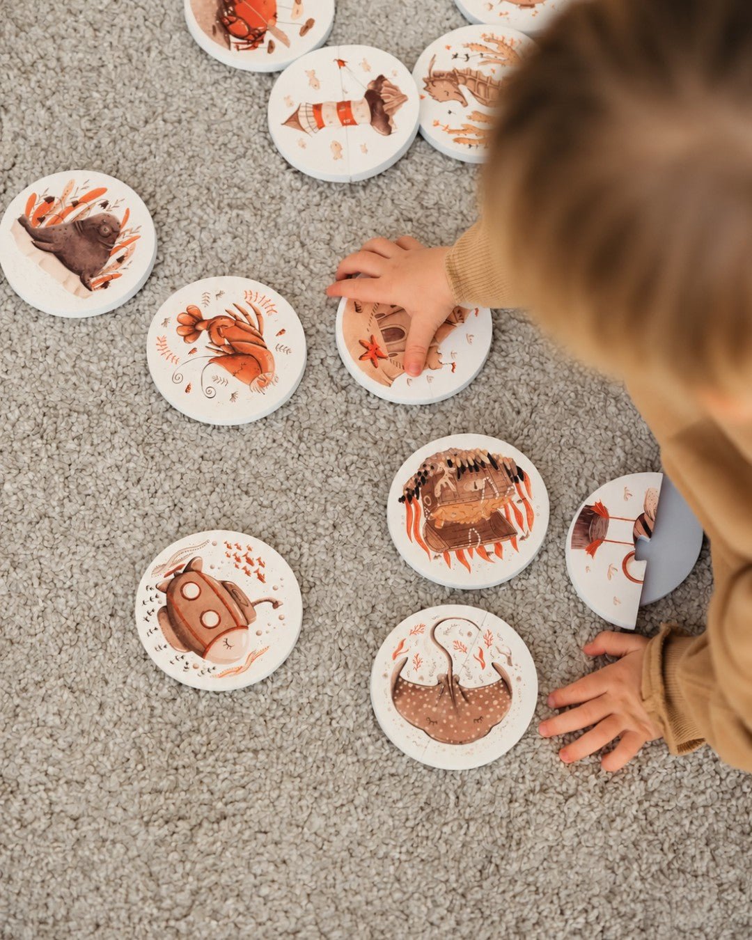 Puzzle de bain - Animaux marins - Lina et Compagnie